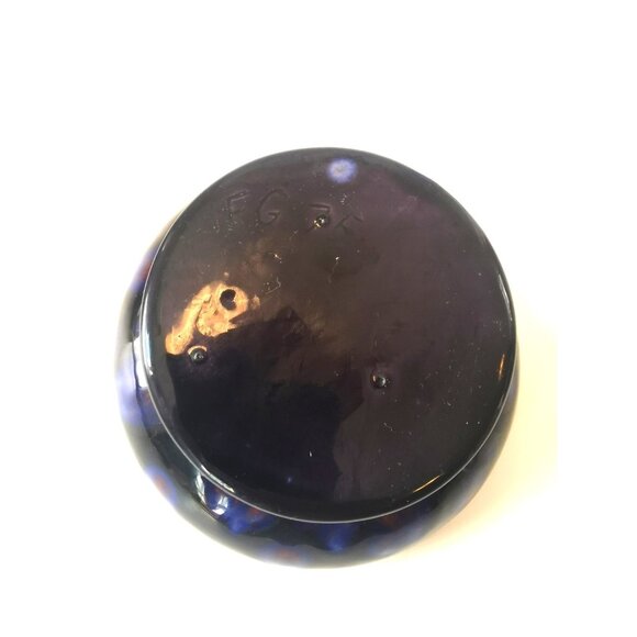 Treat Dispenser Hand Made 1975 Signed F.G. Ceramic - Picture 4 of 9